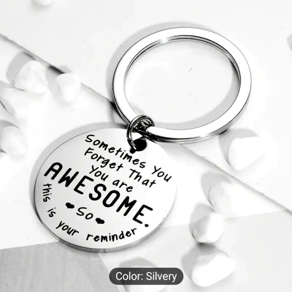 Appreciation you are awesome Keychain gift BNWT - Picture 1 of 4